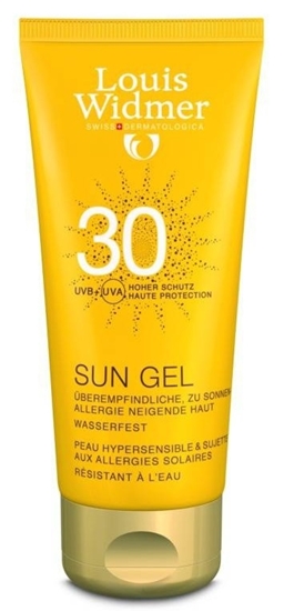 LOUIS WIDMER SUN GEL SPF 30 ONGEPARFUMEERD 100 ML